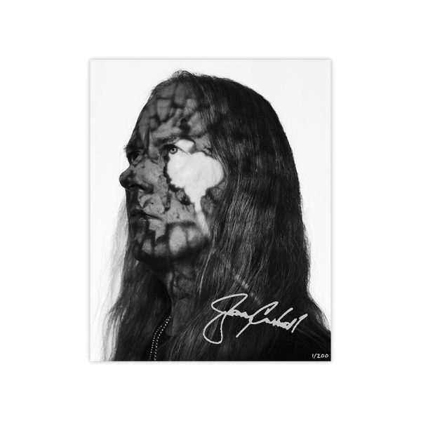 JERRY CANTRELL X REVOLVER BUNDLE - REVOLVER FALL 2024 ISSUE IN NUMBERED SLIPCASE W  SIGNED 8 X10  & ‘I WANT BLOOD’ 2LP (Limited Edition – Only 500 Made, Clear w  Red and White Splatter Vinyl) on Sale - Image 3