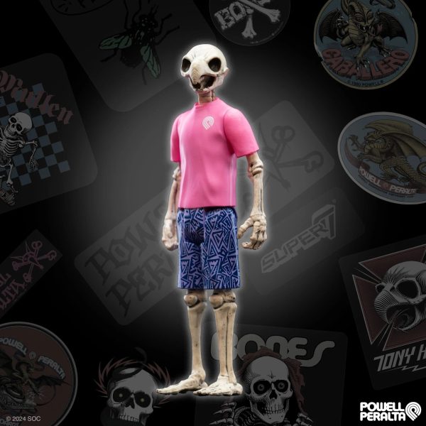 POWELL-PERALTA REACTION FIGURES WAVE 5 - TONY HAWK (MT. TRASHMORE  85) For Cheap - Image 2