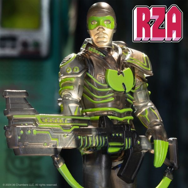 RZA REACTION FIGURE WAVE 4 - BOBBY DIGITAL (CLEAR) For Sale - Image 3