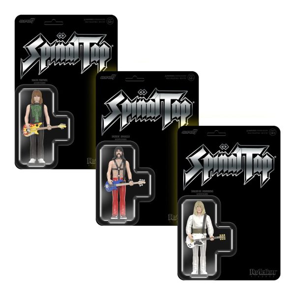 SPINAL TAP WAVE 1 REACTION FIGURES - SET OF 3 For Cheap