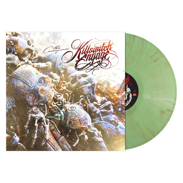 KILLSWITCH ENGAGE ‘THIS CONSEQUENCE’ LP (Limited Edition – Only 500 Made Each, Engulfing Moss Vinyl) + REVOLVER WINTER 2024 ISSUE & ENAMEL PIN SET For Sale - Image 2