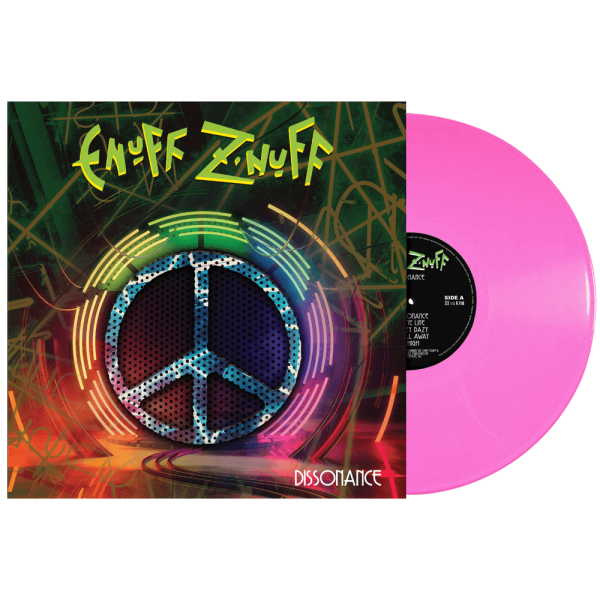 ENUFF Z NUFF  DISSONANCE  LP (Pink Vinyl) For Cheap
