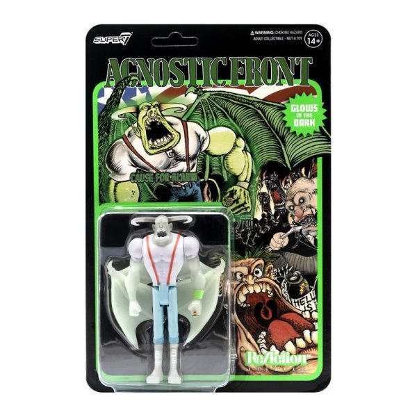 AGNOSTIC FRONT REACTION FIGURE - ELIMINATOR GLOW-IN-DARK Cheap - Image 2