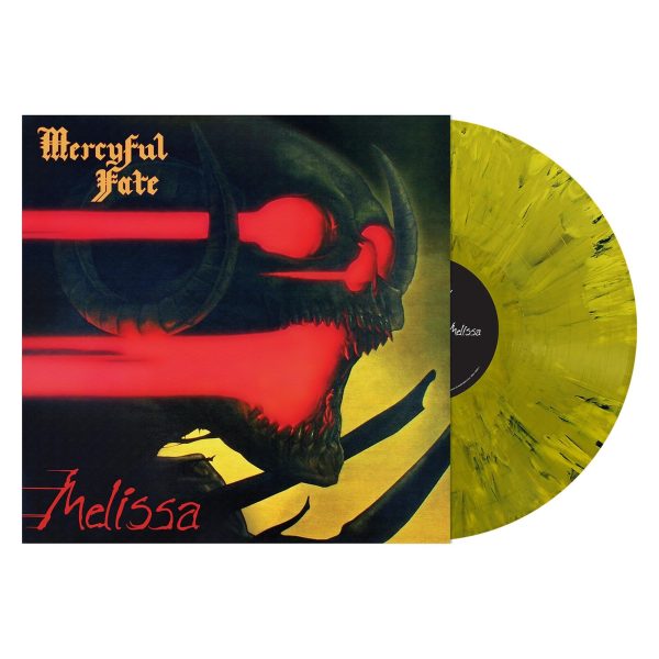 MERCYFUL FATE  MELISSA  LP (Yellow w  Black Streaks Vinyl) For Cheap