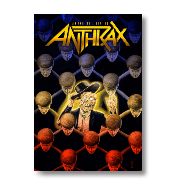 ANTHRAX: AMONG THE LIVING HARDCOVER GRAPHIC NOVEL For Cheap