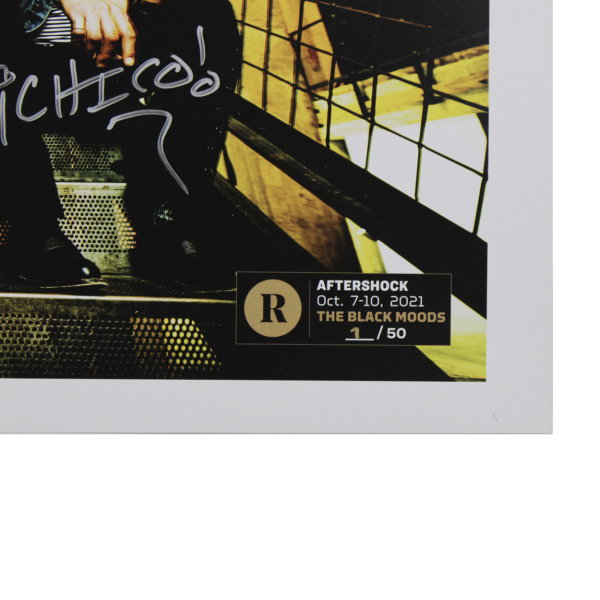 THE BLACK MOODS X REVOLVER AFTERSHOCK- SIGNED FESTIVAL POSTER Sale - Image 2