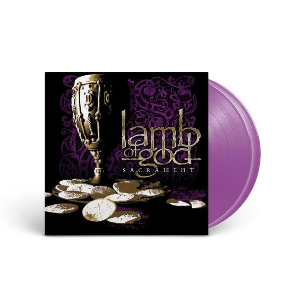 LAMB OF GOD  SACRAMENT  2LP – ONLY 500 MADE (Limited Edition Purple Vinyl) Hot on Sale