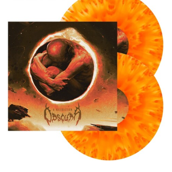 OBSCURA  A VALEDICTION  2LP (Cloudy Yellow Orange Vinyl) on Sale