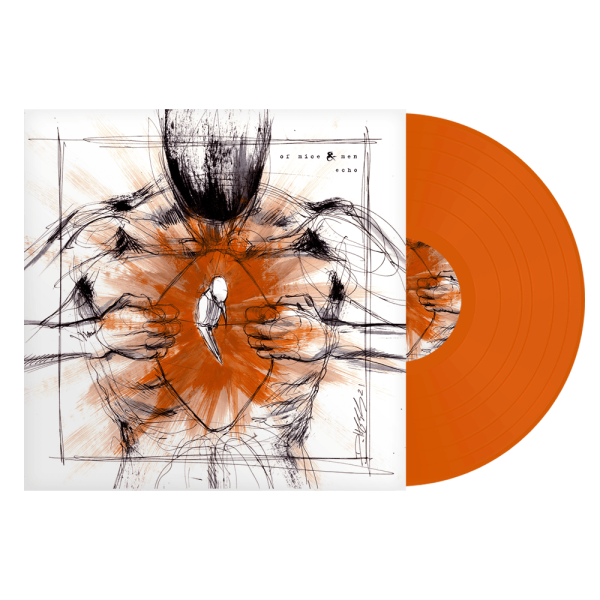 OF MICE & MEN  ECHO  LIMITED-EDITION ORANGE CRUSH LP – ONLY 100 MADE For Sale