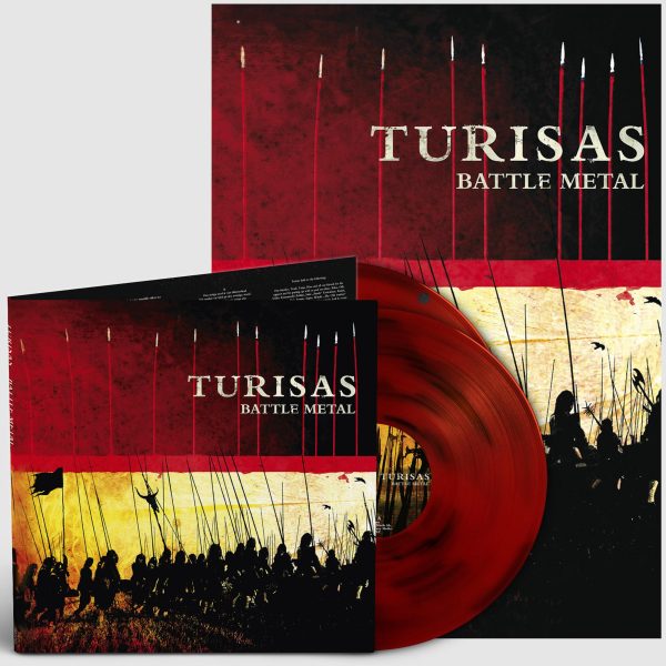 TURISAS  BATTLE METAL  2LP (Red Black Swirl Vinyl) Online