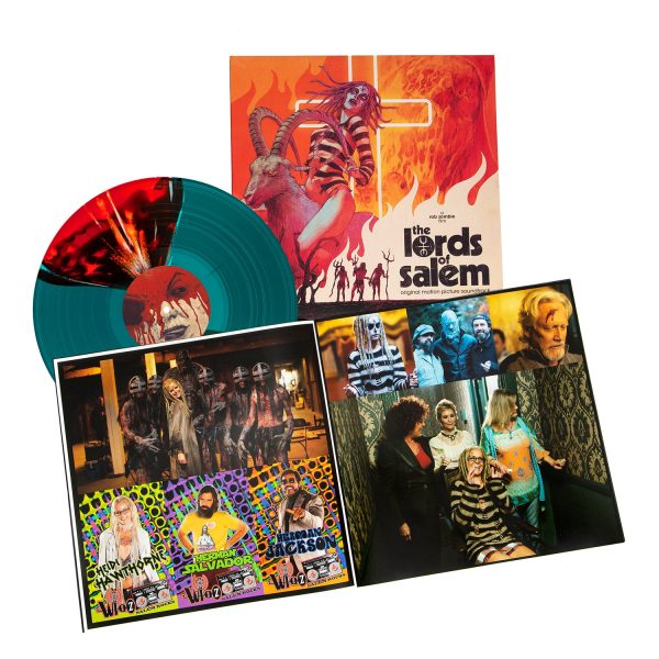 LORDS OF SALEM ORIGINAL SOUNDTRACK LP (Blood Red & Blue Butterfly Effect w  White Splatter Vinyl, Featuring Rob Zombie, The Velvet Underground, Lou Reed and more) Discount