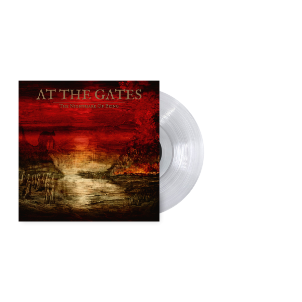 AT THE GATES ‘THE NIGHTMARE OF BEING’ LP — ONLY 300 MADE (Limited-Edition, Ultra Clear Vinyl) Online Hot Sale