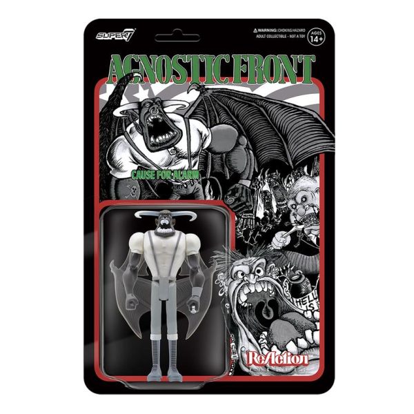 AGNOSTIC FRONT REACTION FIGURE - ELIMINATOR GRAYSCALE Fashion - Image 2
