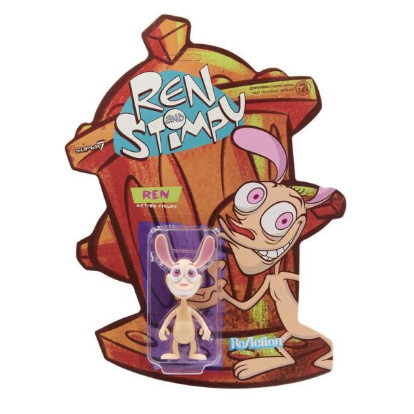 REN & STIMPY REACTION FIGURE - REN Online Sale - Image 2