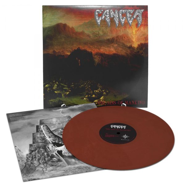 CANCER  THE SINS OF MANKIND  LP (Limited Color Vinyl) For Sale