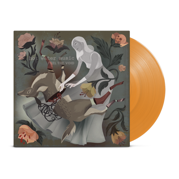 HOT WATER MUSIC  FEEL THE VOID  LIMITED-EDITION TANGERINE LP – ONLY 300 MADE Online Sale