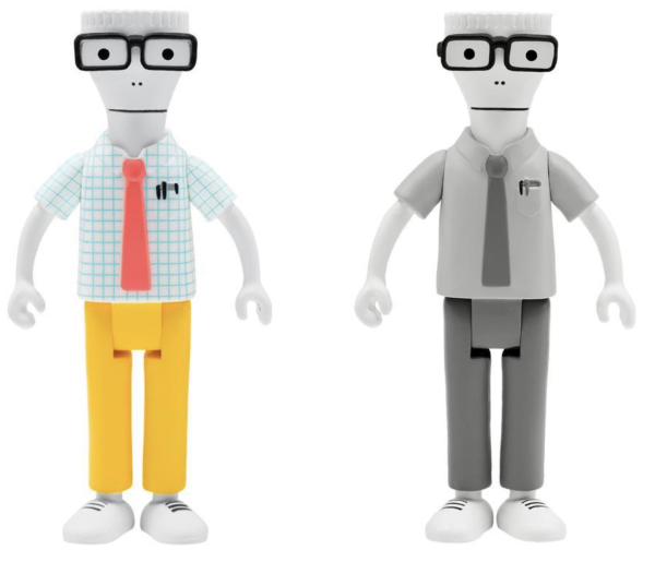 DESCENDENTS REACTION FIGURES - MILO  COLLEGE COOL  TWOFER on Sale